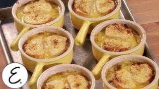 Gruyere and Cognac French Onion Soup  Emeril Lagasse [upl. by Lucilia529]