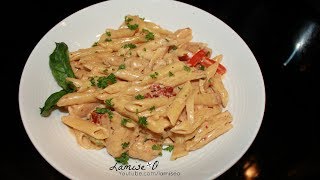 Easy Sun Dried Tomato Chicken Pasta Recipe  Easy Valentine Dish  Episode 241 [upl. by Madison]