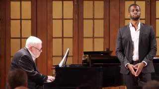 Justin Hopkins bassbaritone sings U vrat obiteli svyatoy  Rachmaninoff [upl. by Nnaasil44]