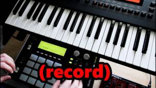 Moby  I Feel It Piano Riff XP30 MPC1000 Next is the E [upl. by Unity]