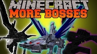 Minecraft MORE BOSSES DIMENSIONS BOSSES GIRLFRIENDS OreSpawn Mod Showcase [upl. by Ck361]