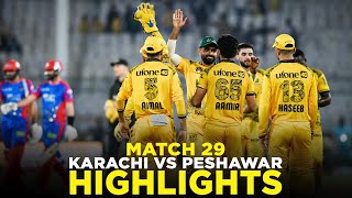 PSL 9  Full Highlights  Karachi Kings vs Peshawar Zalmi  Match 29  M2A1A [upl. by Myrna]