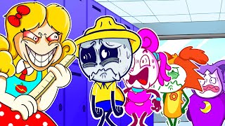 I Survived The World’s Most EVIL Teacher  Funny Cartoon [upl. by Ennairam933]