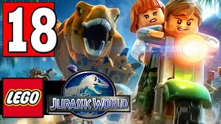 LEGO JURASSIC WORLD Walkthrough Part 18 LEVEL GYROSPHERE ATTACK [upl. by Inhsor]