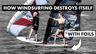 How Foiling Destroys Windsurfing [upl. by Nemsaj802]