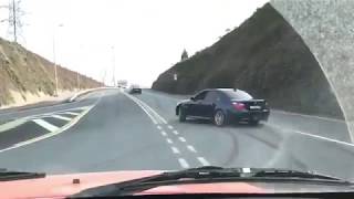 Türkiye Bmw M5 e60 Drift  Kazadan Kıl payı Kurtuluş [upl. by Eiram674]