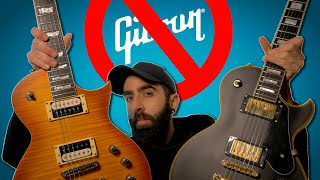 ESP LTD EC1000T Honey Burst Satin vs Schecter Solo II Custom  2 LES PAUL Killers [upl. by Notsud]