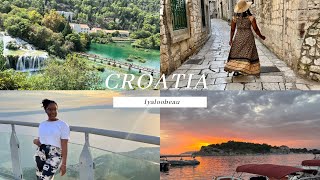 Travel vlog Croatia Makarska Riviera  Biokovo Skywalk  Krka National Park  namibianyoutuber [upl. by Korella980]