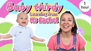 Toddlers Playing Activities  learning from ms rachel babythirdy [upl. by Ime93]