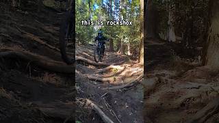 ROCKSHOX YARI and FOX 36 FLOAT EBike comparison mtb [upl. by Aicenad737]