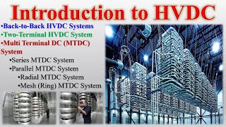 Introduction to High Voltage Direct Current  HVDC Back to Back  Multi Terminal DC System MTDC [upl. by Adis]