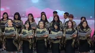 Kenaikan Yesus Kristus ke surga judul lagu  Di Betania Choir Nafiri Gereja Pentakosta Jakarta [upl. by Asiulana]