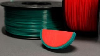 MakerBot Discover Dual Extrusion 3D Modeling [upl. by Naot]