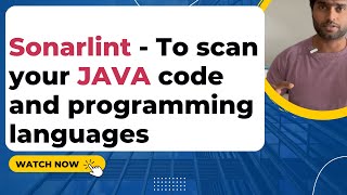 How to scan JAVA code using Sonarlint [upl. by Forcier]