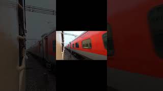 Rajdhani Express alltypesoflocomotiveindianrailway travel [upl. by Anaujat701]