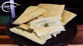 No More Dry Tamales with Cheese using this Recipe Como Hacer Tamales de Rajas con Queso [upl. by Enyrb]