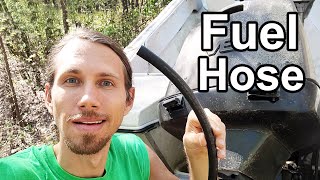 Boat Fuel Hoses EVERYTHING You Need To Know [upl. by Tristis916]