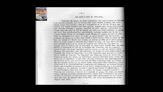 Les loups a Sées en 1870 de VERON membre de la societé archeologique et historique de lOrne 1973 [upl. by Dedric572]