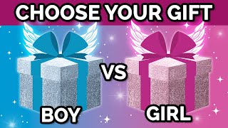 Choose Your Gift 🎁 Boys VS Girls Edition [upl. by Whitaker]