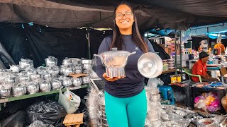 MELHOR LUGAR PARA COMPRAR PANELAS DE ALUMÍNIO BATIDO FEIRA DE CARUARUPE VEJA AGORA [upl. by Estell]