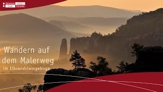 Wandern auf dem Malerweg Elbsandsteingebirge  Sächsische Schweiz [upl. by Naima]