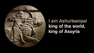 Assyria TV in London  I am Ashurbanipal king of the world king of Assyria [upl. by Yddub]