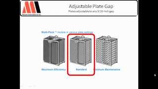 Versatile Field Adjustable Coalescing Plate Pack Part 6 of 7 [upl. by Novi]