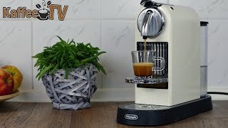 DeLonghi Nespresso CITIZ im Test NespressoMaschine im RetroDesign und durchdachter Bedienung [upl. by Ennayehc]