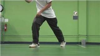 Badminton  Basic Footwork for Badminton Beginners [upl. by Arlyne973]