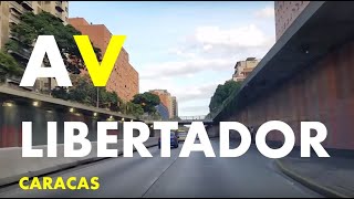 AV LIBERTADOR ARTERIA VIAL DE CARACAS PASANDO POR La Campiña Las Palmas Plaza VENEZUELA 20172020 [upl. by Alis]