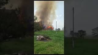 INCENDIO FLORESTAL EN PUCALPA DEJA EN CENIZAS BARIAS VIVIENDAS LOS POBLADORES DESESPERADOS [upl. by Jackqueline]