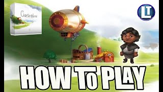 CHARTERSTONE DIGITAL Edition  HOW To PLAY  DIGITAL TUTORIAL  Worker Placement Game [upl. by Imeaj671]