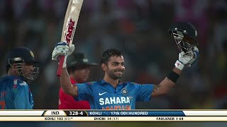 Virat Kohli 115 66 vs Australia 6th ODI 2013 Nagpur Ball By Ball [upl. by Erihppas118]