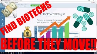 HOW TO Day Trade BIOTECH STOCKS amp Find Out When Pharmaceutical stocks have FDA APPROVALS [upl. by Oos]