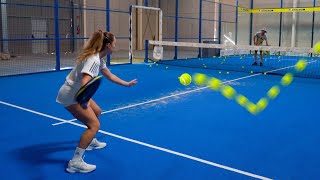 Learn the PADEL FOREHAND from ZERO no tennis with Javier Serer [upl. by Lorraine]