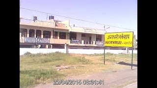 JalandharNew Delhi InterCity Express arriving at Yamunanagar  Jagadhri 22 apr 2015 [upl. by Lunn]