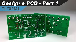 How to Make a Custom PCB  Part 1  Making the Schematic [upl. by Fredela]