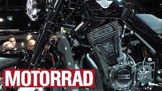 Horex VR6 RAW auf der INTERMOT 2018 [upl. by Inahpit]