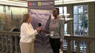 Geneva Trade Week 2024  Interview with Ieva Baršauskaitė of IISD [upl. by Oiluarb]