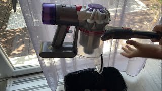 COMMENT VIDER UN ASPIRATEUR BALAI DYSON [upl. by Aihsekyw570]