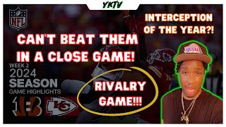 Bengals vs Chiefs Week 2 Reaction  NFL 20242025 [upl. by Osi]