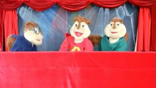 Alvin and the Chipmunks Hand Puppet Show by Roppets Edutainment Production Inc [upl. by Torbert]