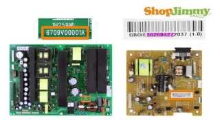 TV Part Number Identification Help Guide for LG amp Zenith Power Supply Unit PSU Boards [upl. by Eigger]