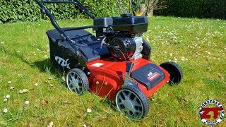 Test Jardin  Scarificateur Thermique MTD OPTIMA 35 VO [upl. by Ylro]