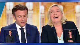 quotOn voit quon vieillitquot  Quand Emmanuel Macron et Marine Le Pen plaisantent sur leur discipline [upl. by Teddman614]