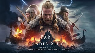 Paris Under Siege The Viking Onslaught of 845 Epic Music Video [upl. by Haman]