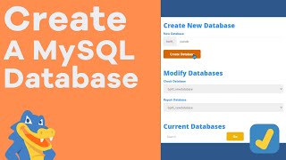 How to Create a New MySQL Database and User  HostGator Tutorial [upl. by Akirdnahs608]