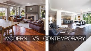 Modern vs contemporary designs [upl. by Aimac881]