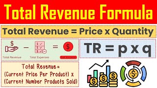 Total Revenue formula  Definition Meaning Calculation Formula Explained [upl. by Erin84]