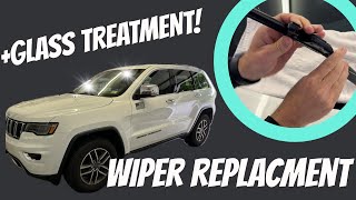 Wiper Replacement Jeep Grand Cherokee [upl. by Sorce]